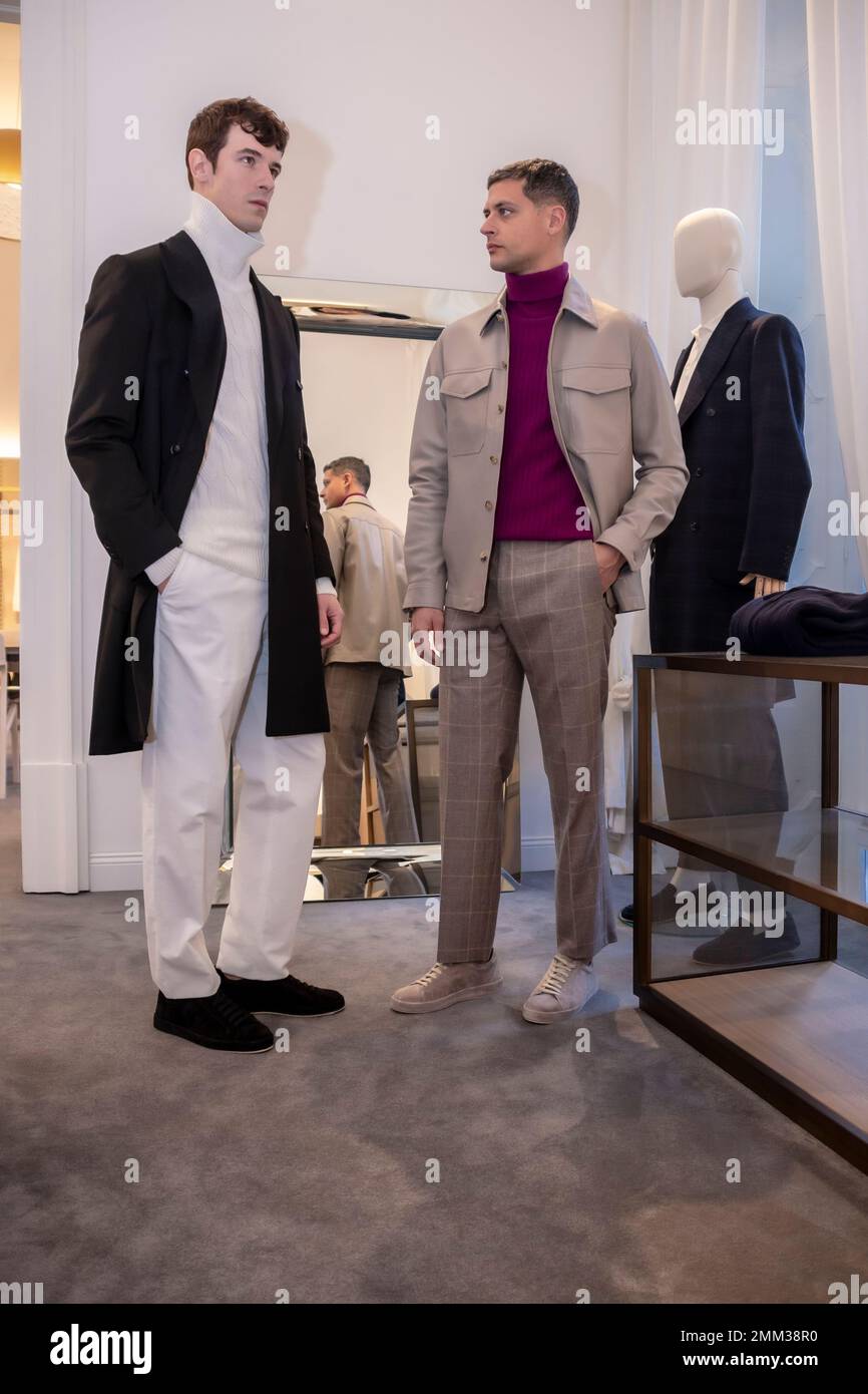 Brett Johnson mit MFWM23 Stockfoto