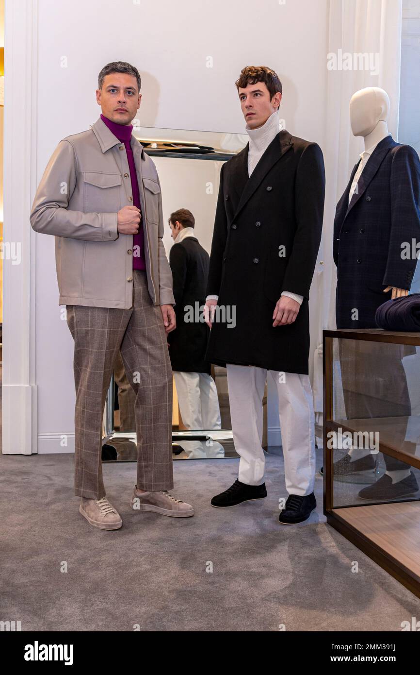 Brett Johnson mit MFWM23 Stockfoto