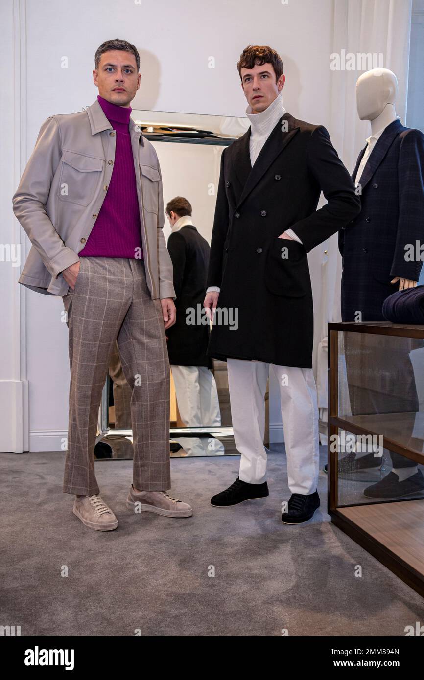 Brett Johnson mit MFWM23 Stockfoto