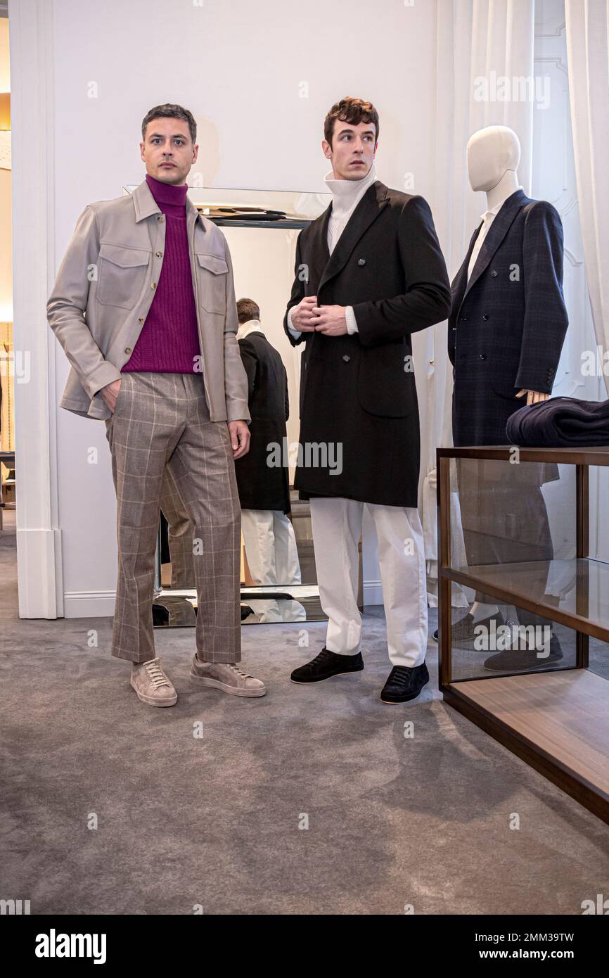 Brett Johnson mit MFWM23 Stockfoto