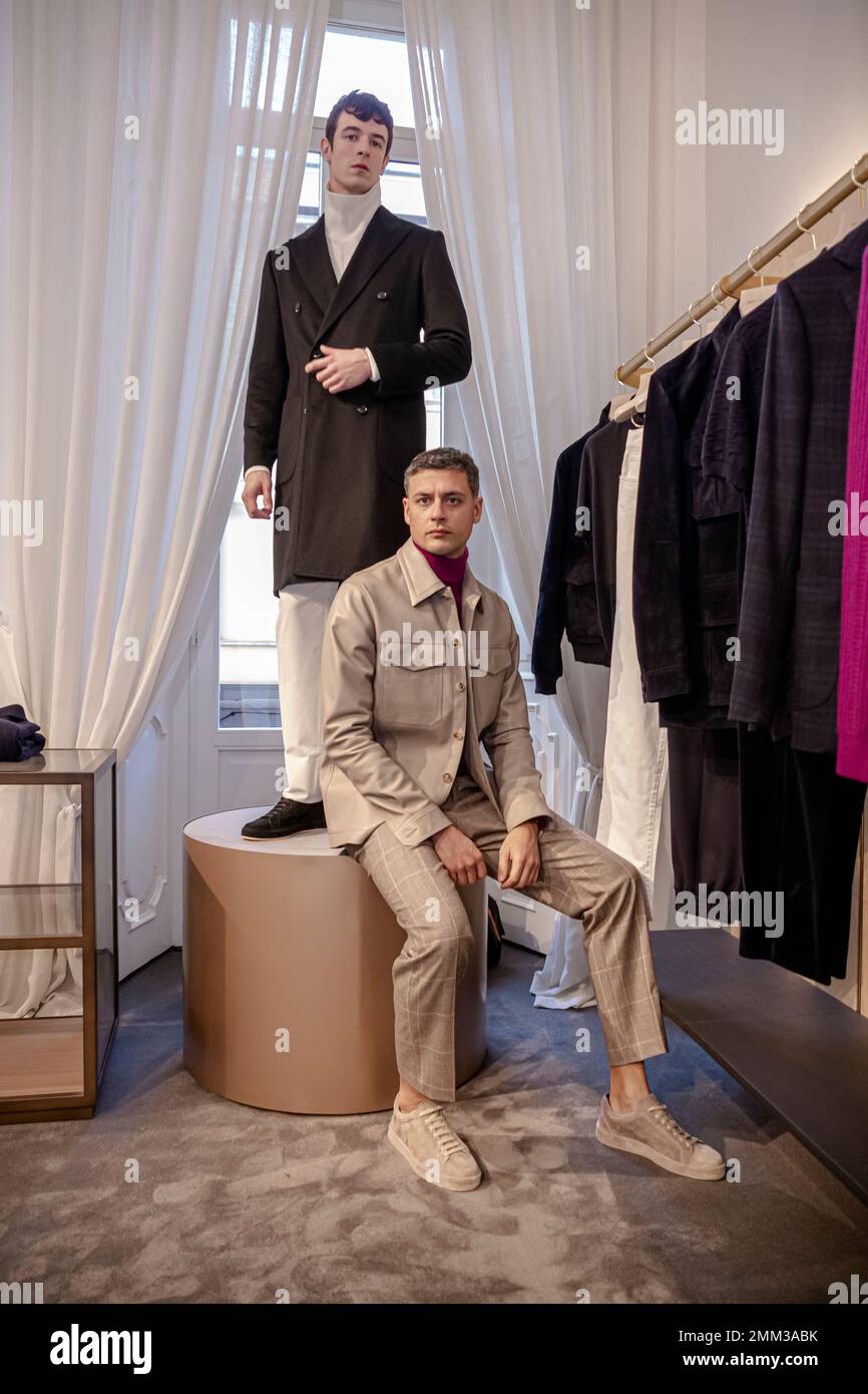 Brett Johnson mit MFWM23 Stockfoto