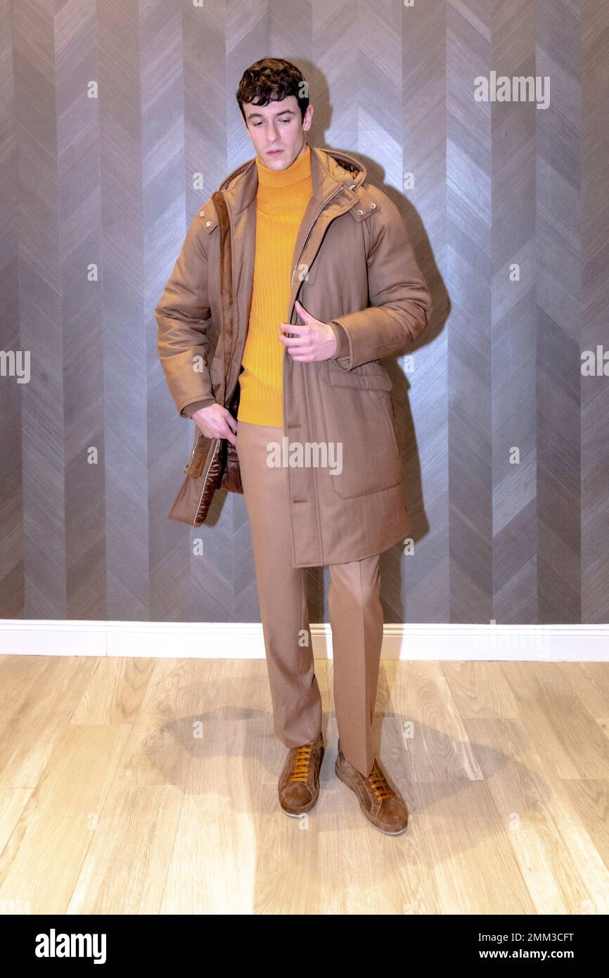 Brett Johnson mit MFWM23 Stockfoto