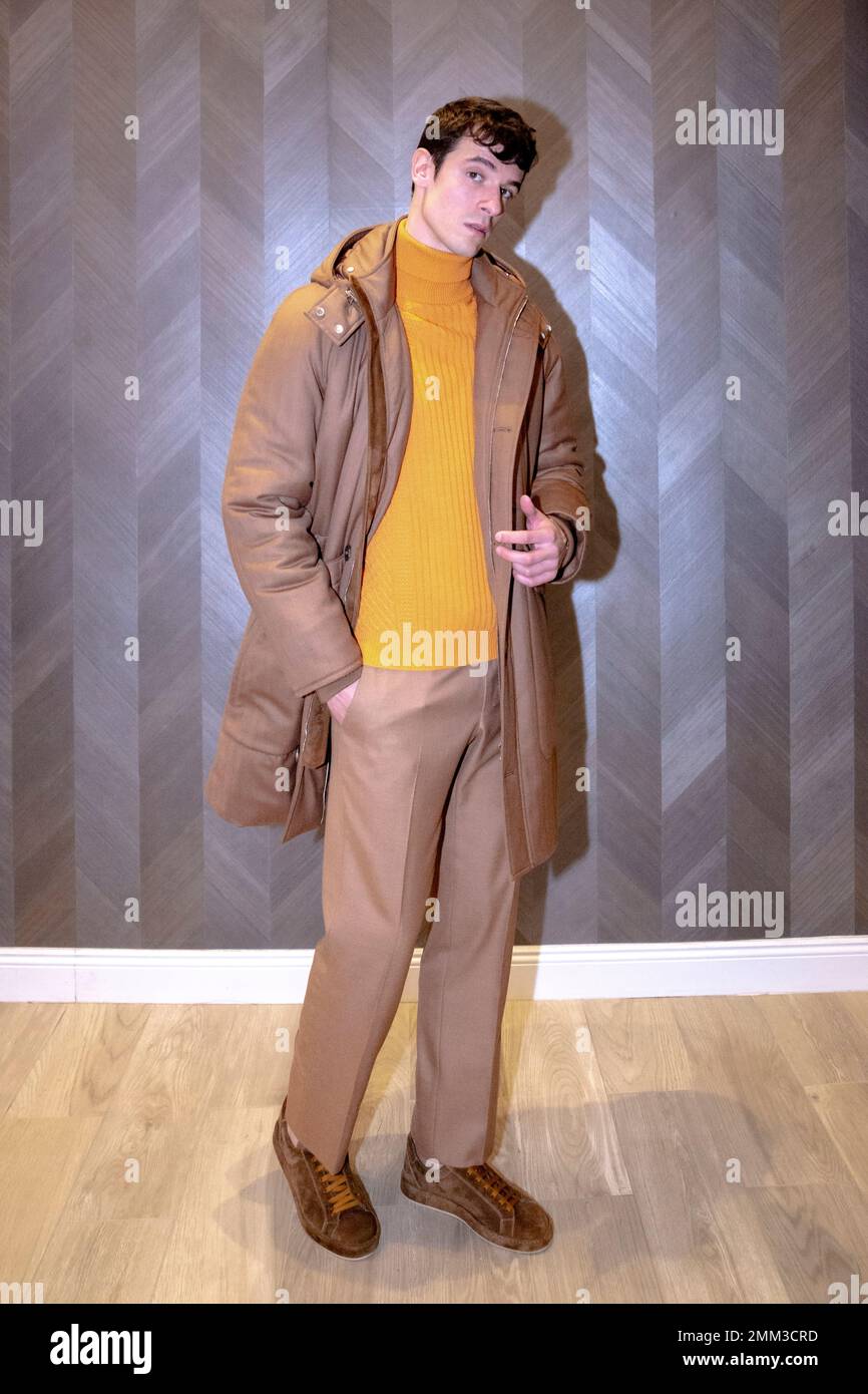 Brett Johnson mit MFWM23 Stockfoto