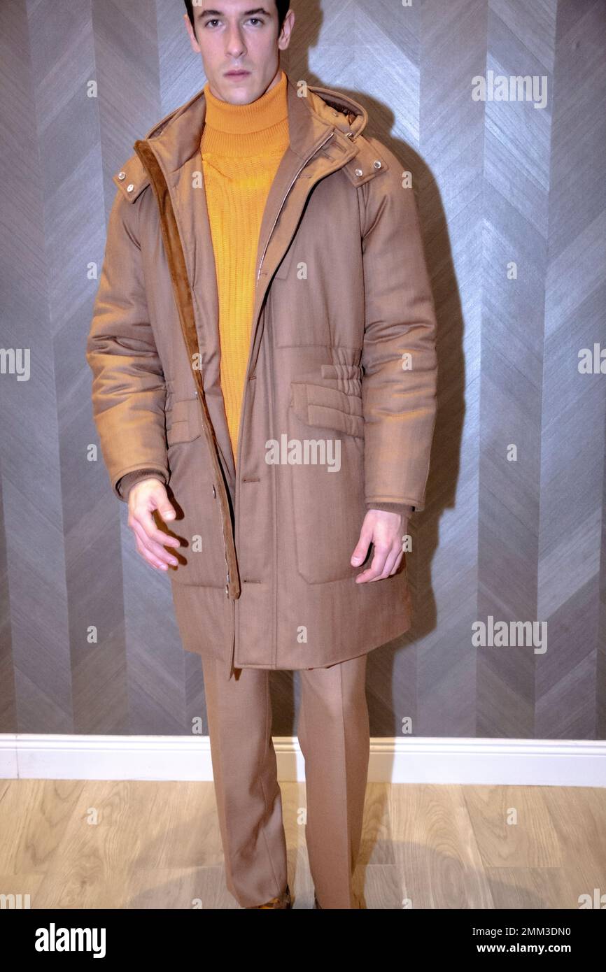 Brett Johnson mit MFWM23 Stockfoto