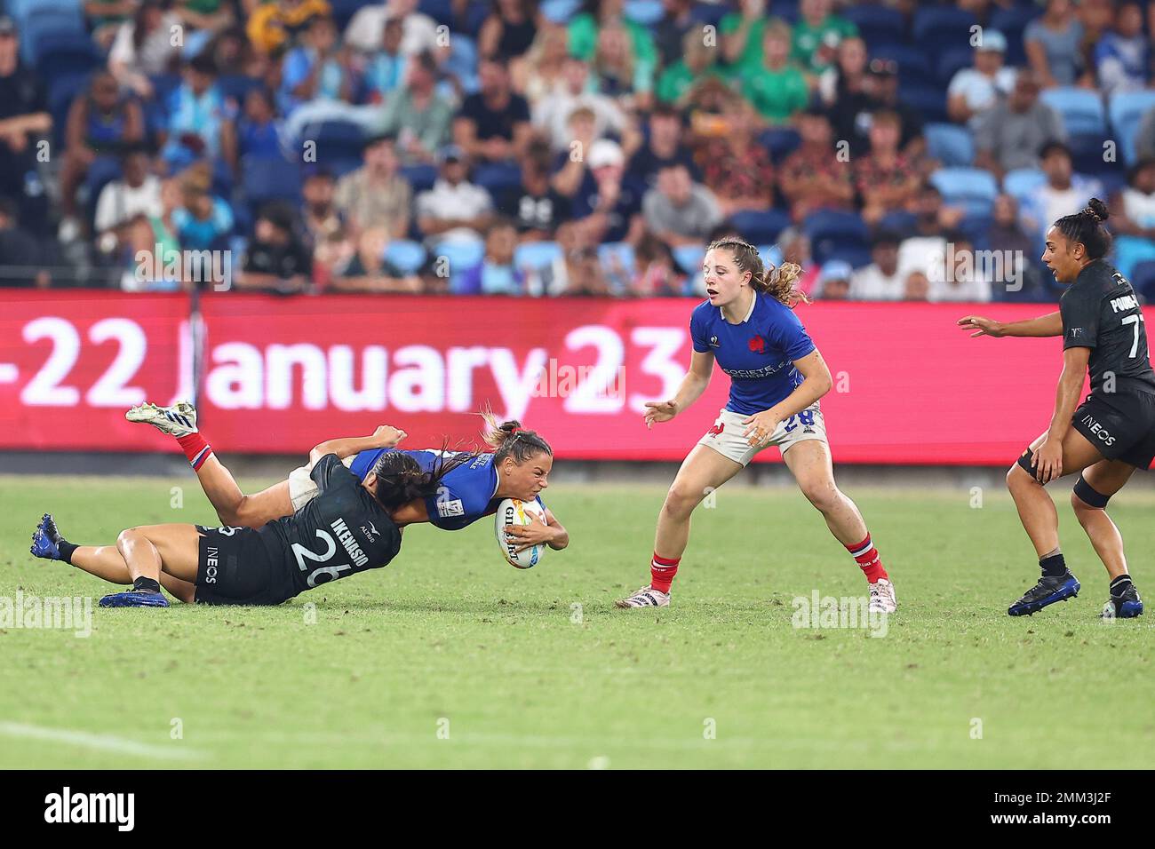 29. Januar 2023; Allianz Stadium, Sydney, NSW, Australien: HSBC Sydney ...