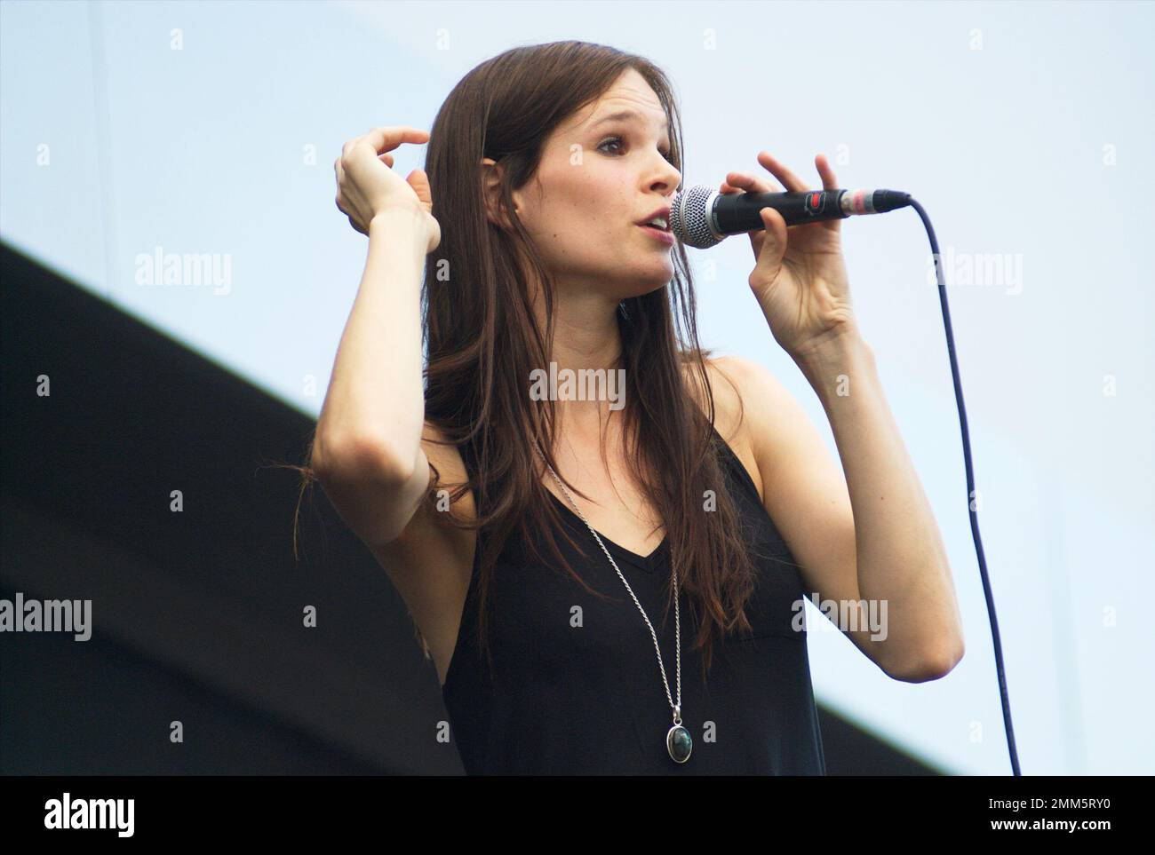 Wien, Österreich. 17. Juli 2011. SOE Tolloy auf dem Wiener Jazzfestival Stockfoto