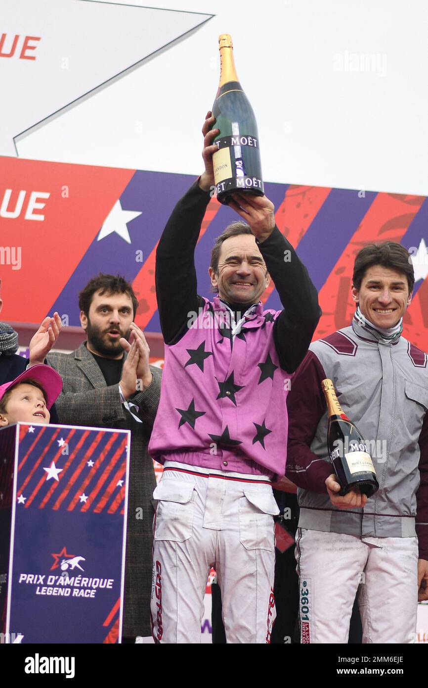 Jean Michel Bazire gewinnt den Prix d'Amerique 2023 mit Hooker Berry