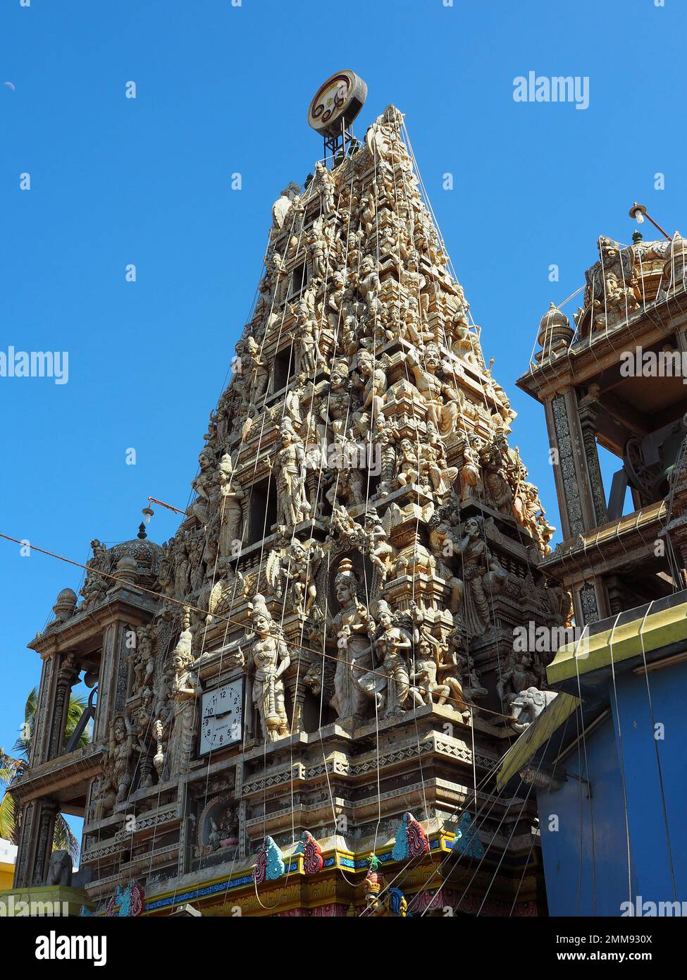 Pillaiyar Kovil Hindu Tempel, Colombo Stadt, Westprovinz, Srí Lanka, Asien Stockfoto
