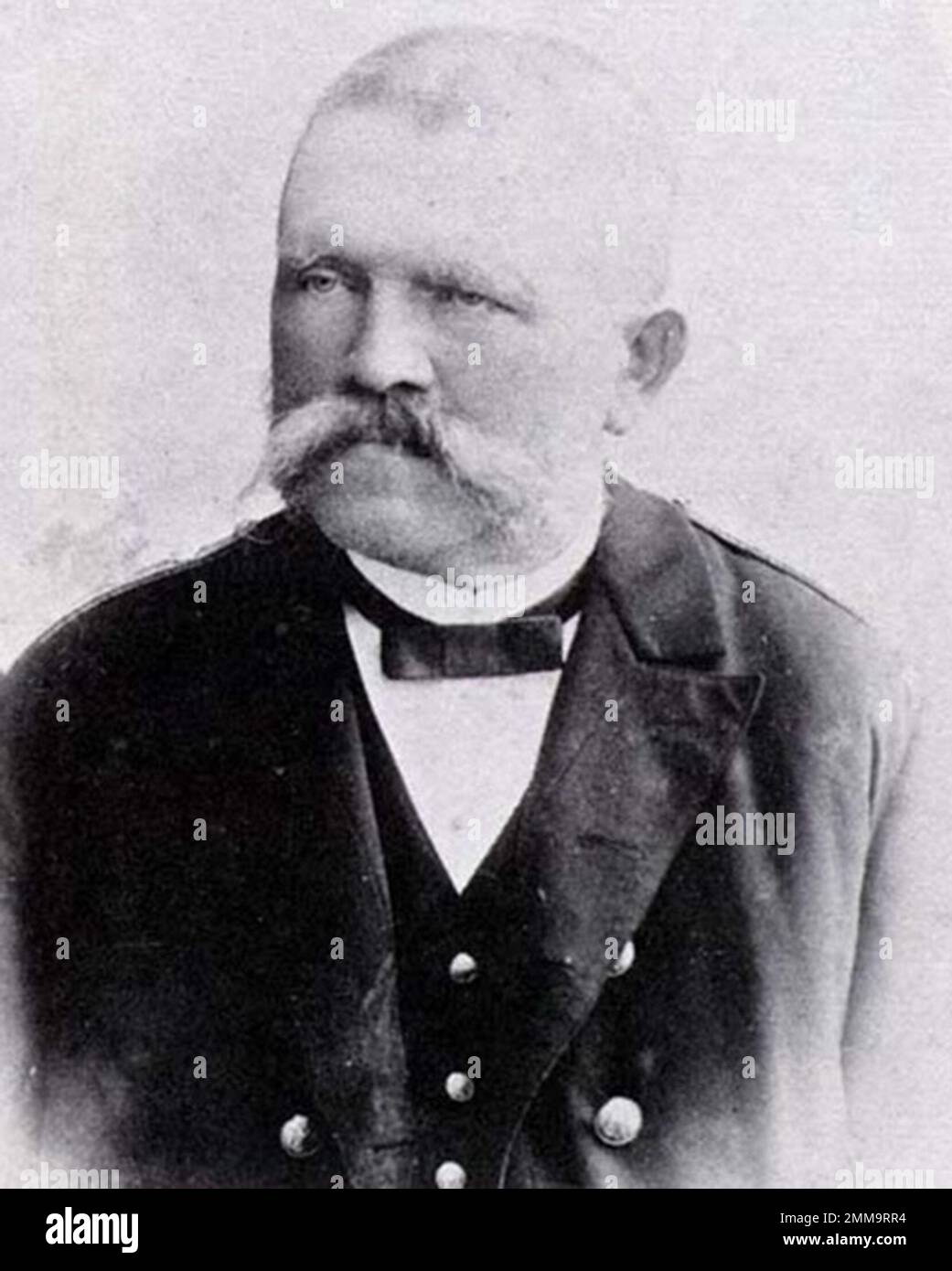 Alois Hitler (1837-1903) österreichischer Beamter im Zolldienst und Vater von Adolf Hitler Stockfoto