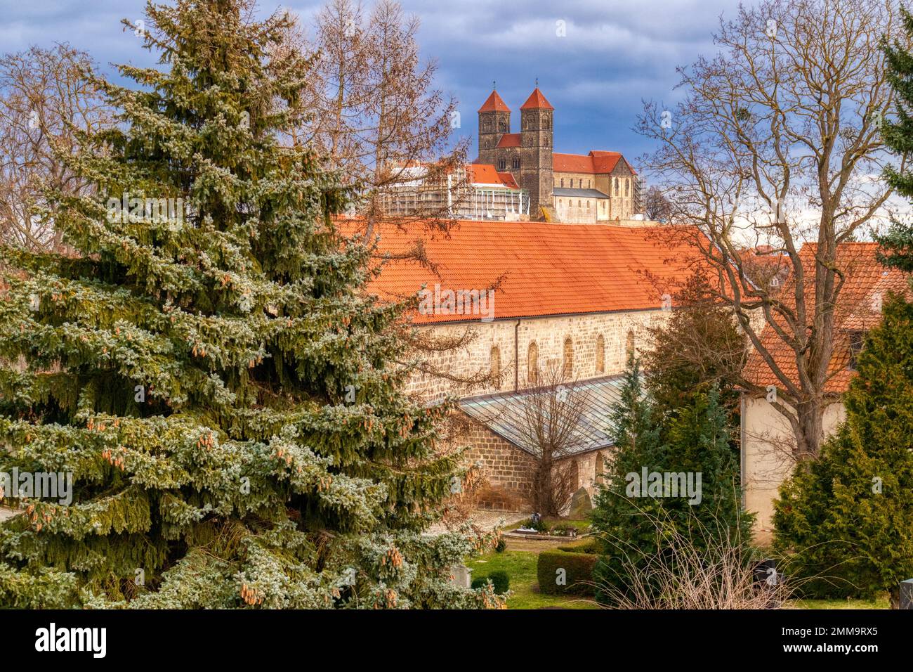 Bilder Eindrücke aus der Weltkulturerbestätte Quedlinburg im Harz-Gebirge Stockfoto