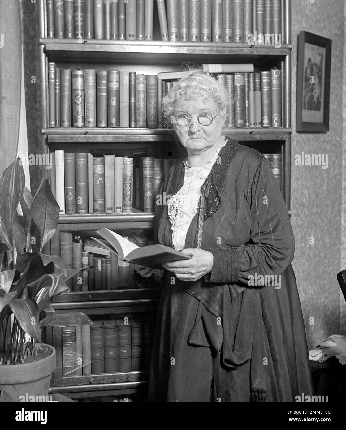 Mutter Jones, Mary G. Harris Jones (1837-1930), ab 1897 als Mutter Jones bekannt, war eine in Irland geborene amerikanische Arbeitsorganisation, die zu einer bedeutenden Gewerkschaftsorganisatorin und -Aktivistin wurde. Stockfoto