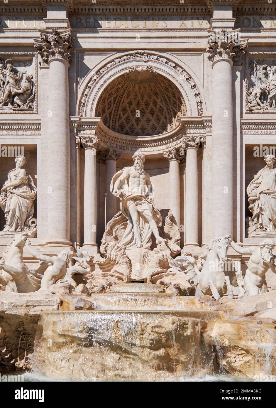 Trevi-Brunnen, Fontana di Trevi, Rom, Italien Stockfoto