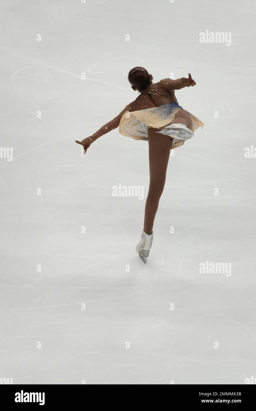 San Jose, Kalifornien, USA. 27. Januar 2023. Starr Andrews tritt während des WomenÕs-Finales beim Toyota US Figure Skating Championship Credit 2023 auf: Motofoto/Alamy Live News Stockfoto