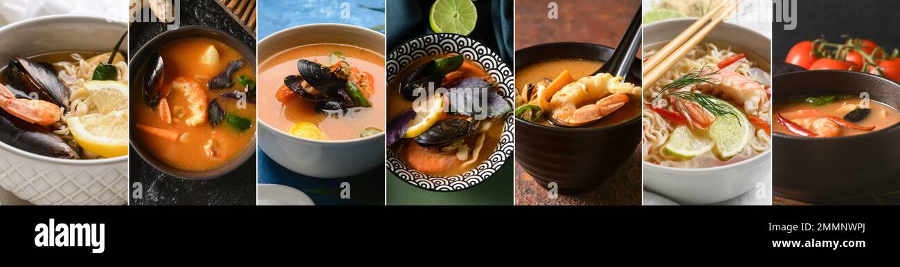 Traditionelles Thai-Suppen, Coseup Stockfoto