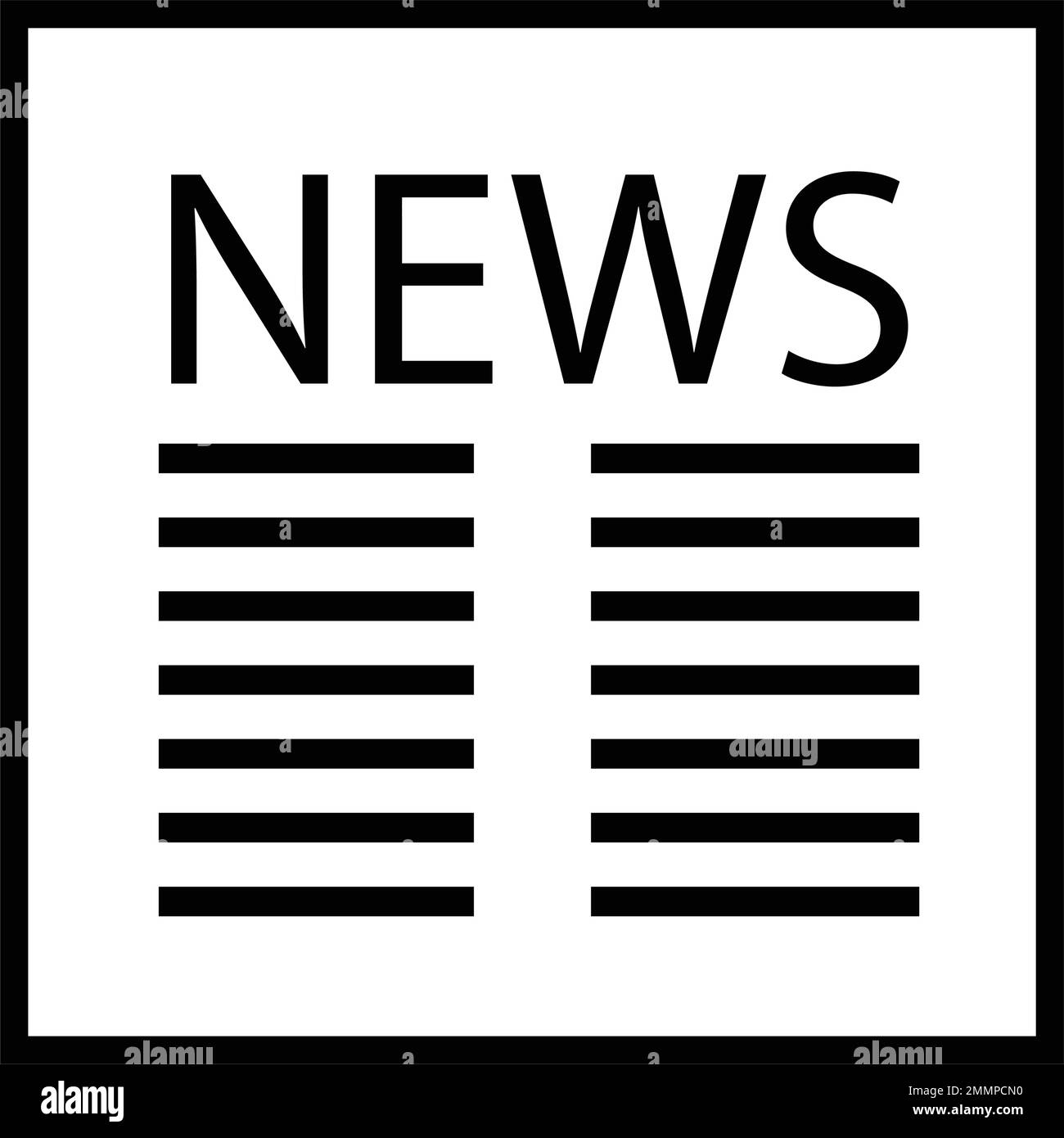 akzentools von news Icon Stock Vektor