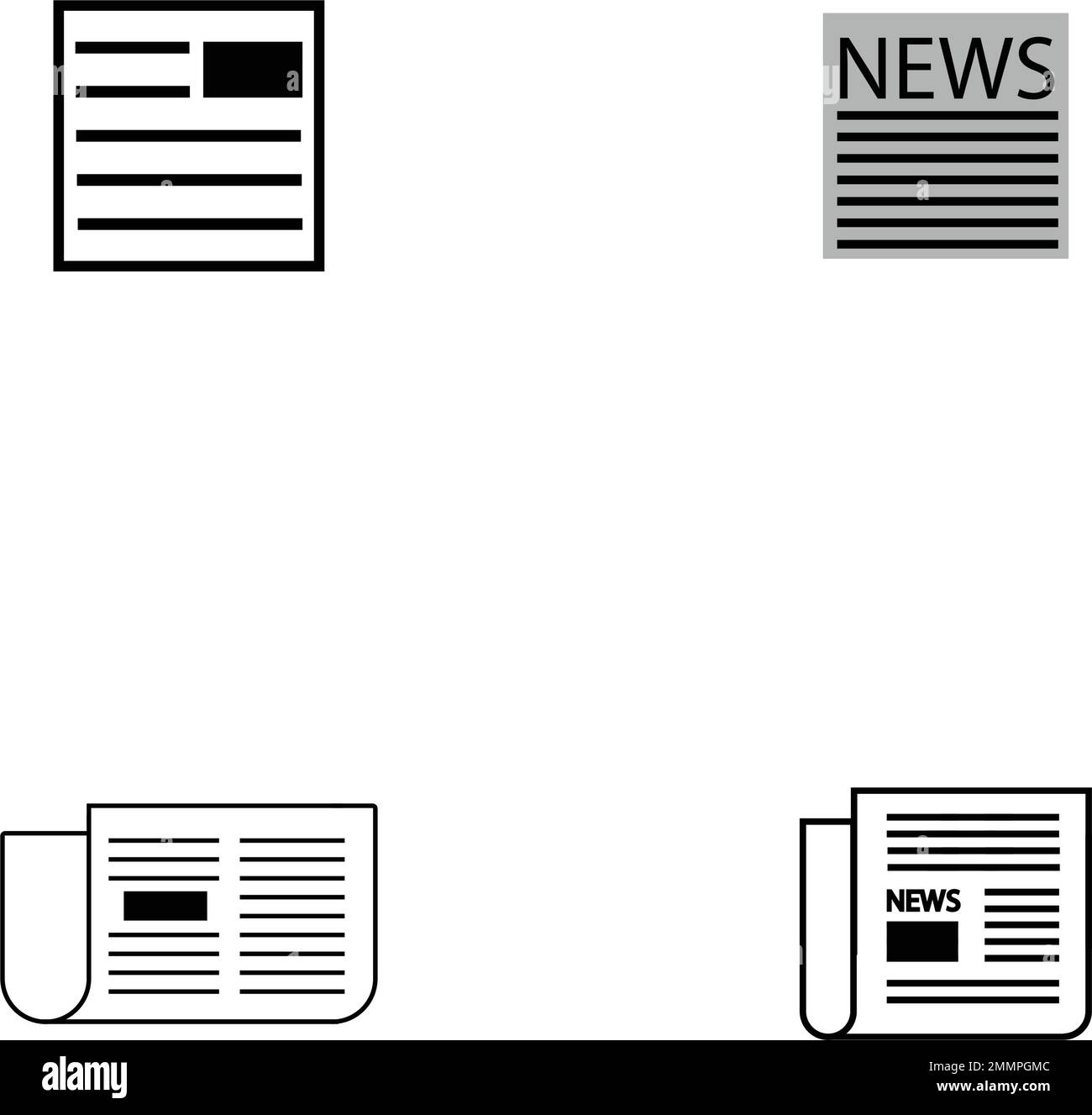 akzentools von news Icon Stock Vektor