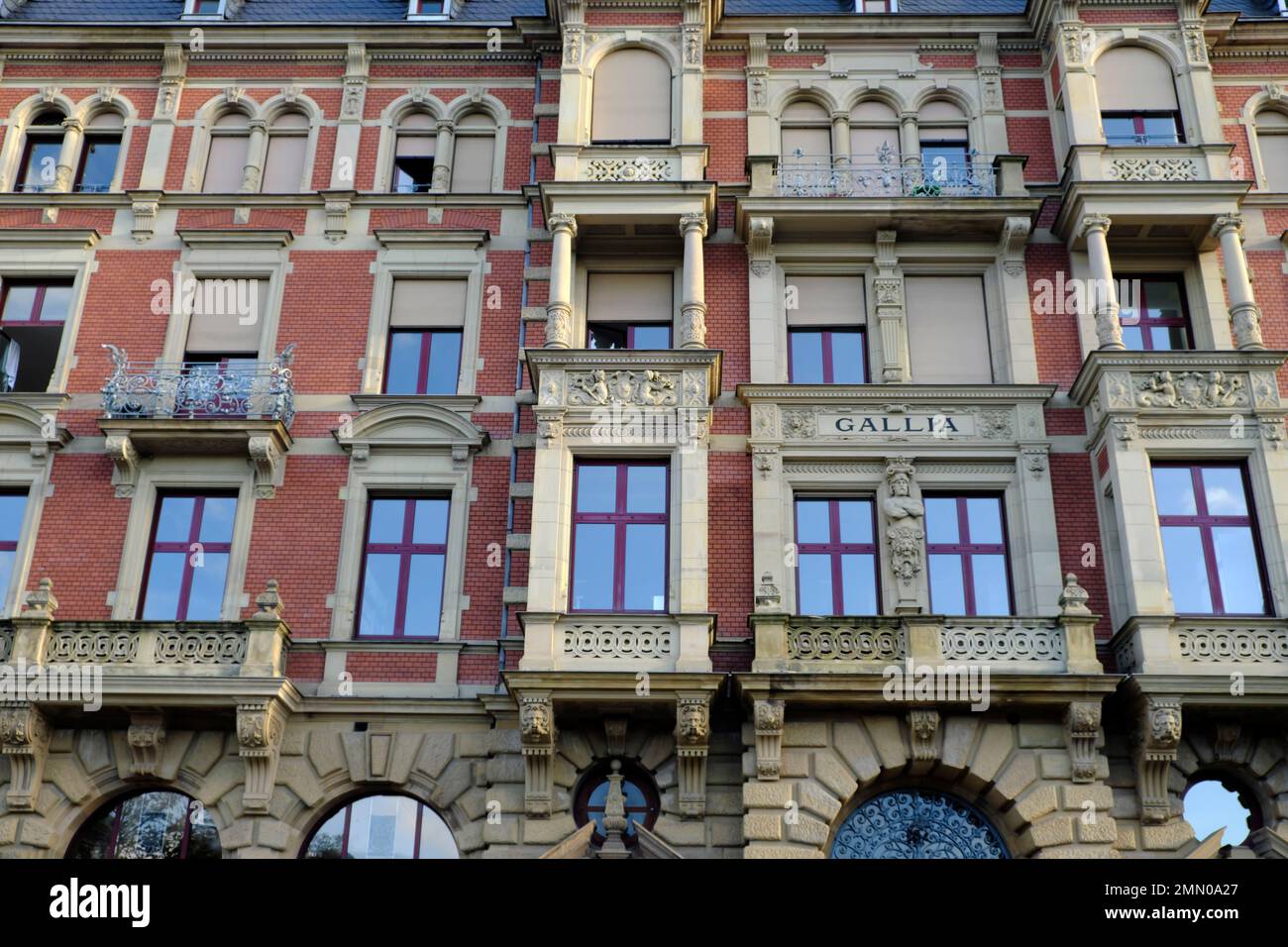 Frankreich, Bas Rhin, Straßburg, Neustadt, UNESCO-Weltkulturerbe, Place de l Universite, Gallia, Universitätsresidenz Stockfoto