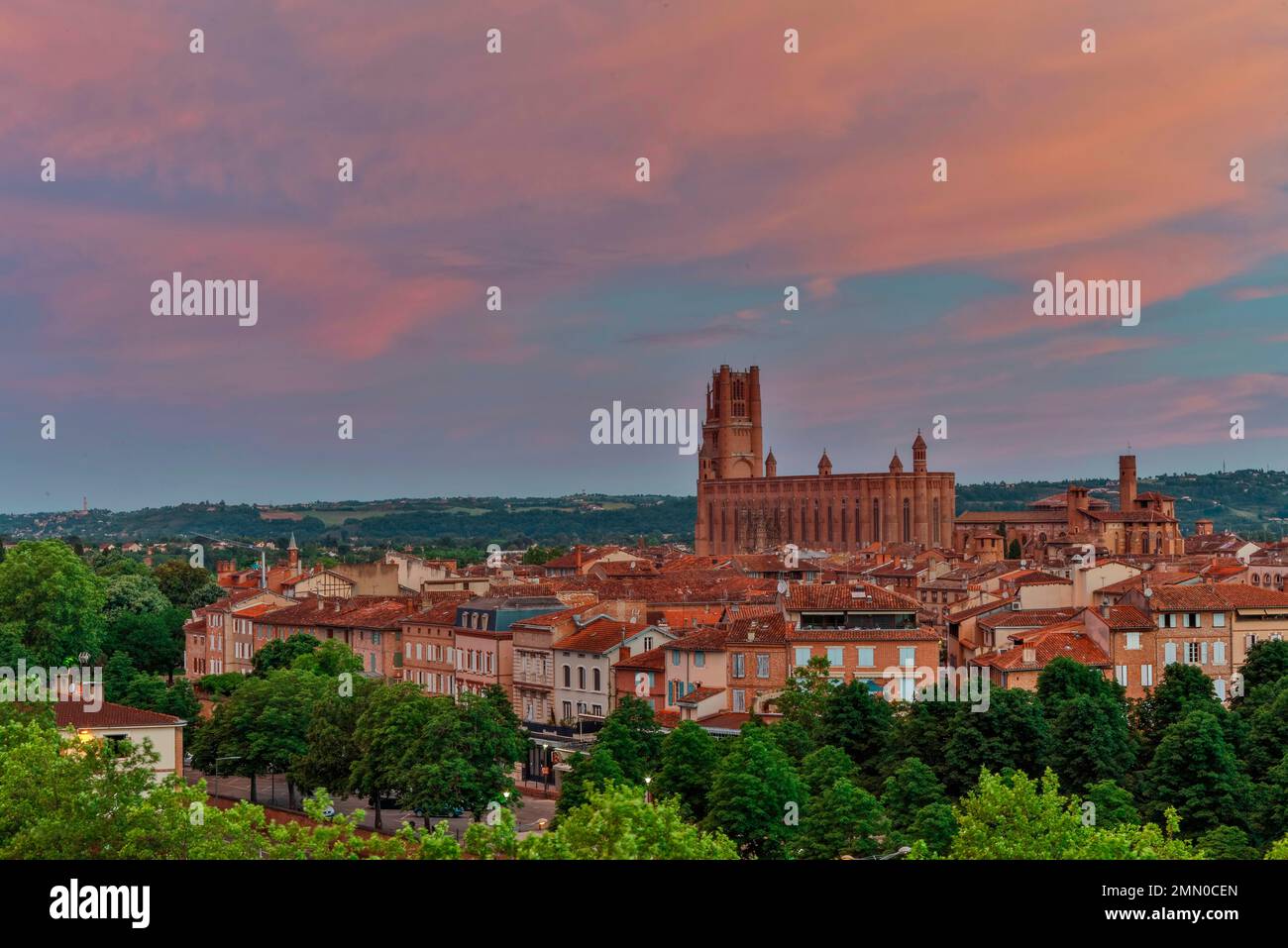 Frankreich, Tarn, Albi, UNESCOWeltkulturerbe, allgemeiner Blick auf