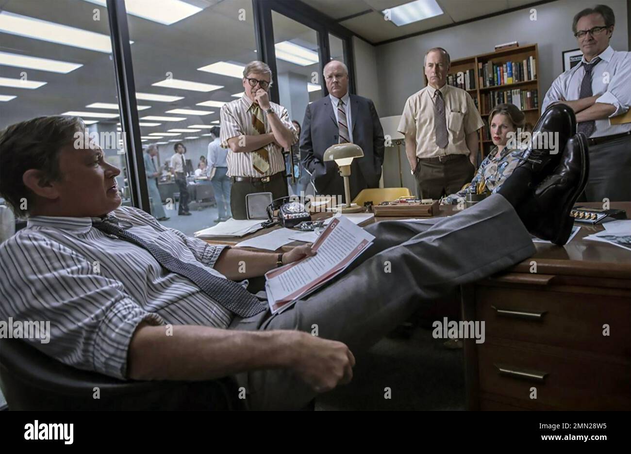 DER POST-2017 2oth Century Fox-Film mit Tom Hanks auf der linken Seite Stockfoto