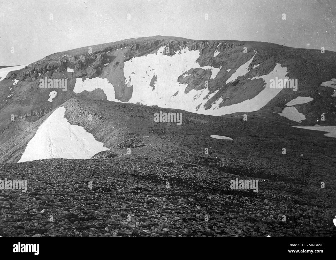 Monte Amaro della Maiella nel 1880 Stockfoto