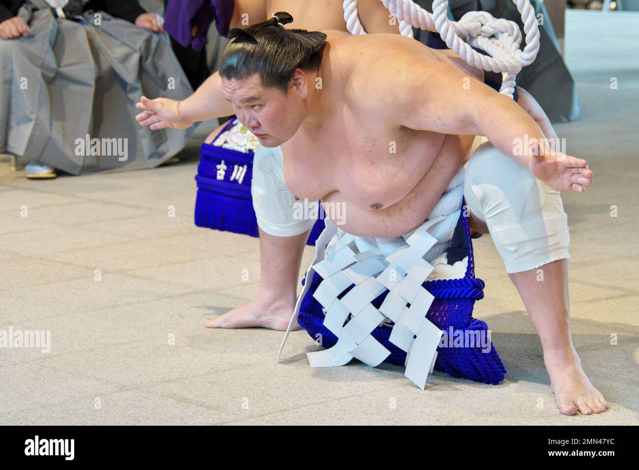 Tokio, Japan. 30. Januar 2023. Der große SumoChampion Yokozuna