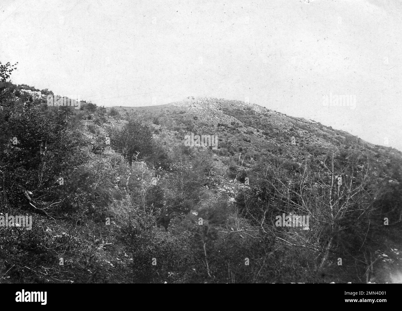 Monte Scalambra nel 1880 Stockfoto
