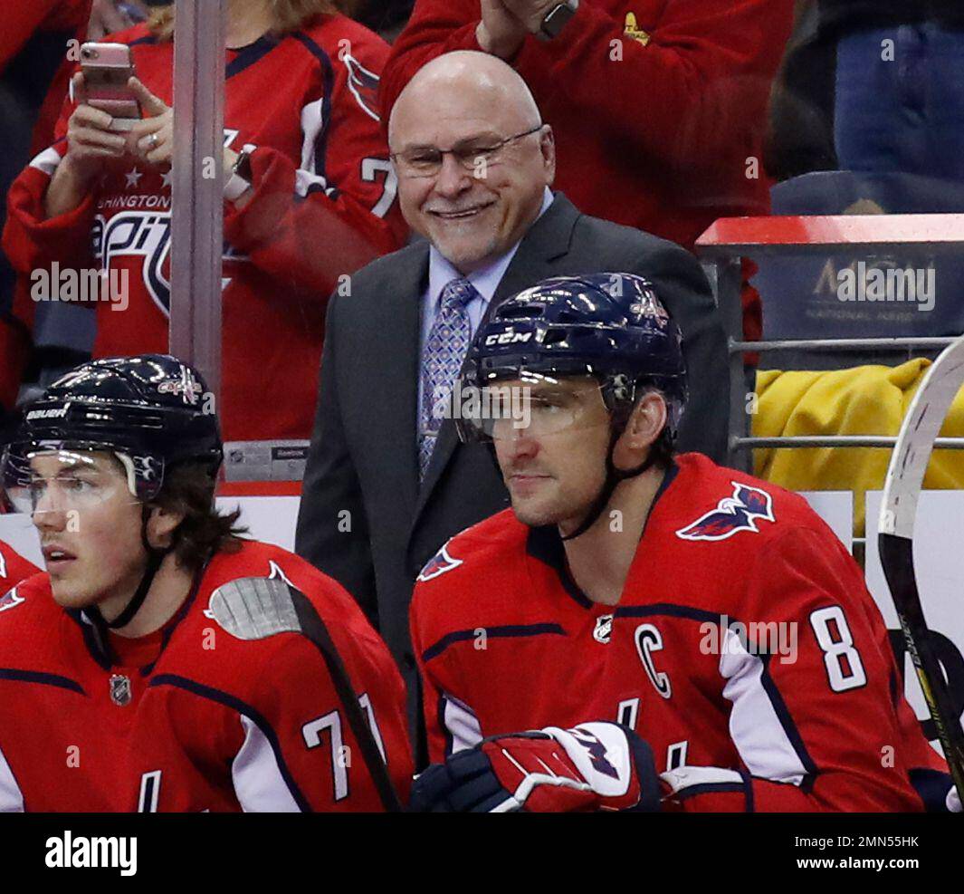 FILE In this March 12, 2018, file photo, Washington Capitals head