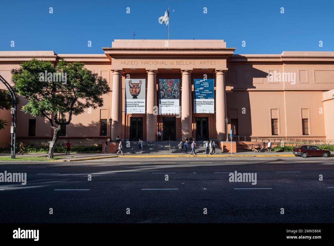Museo Nacional de Bellas Artes (Nationalmuseum der Schönen Künste), Buenos Aires, Argentinien Stockfoto