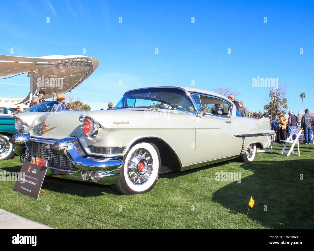 Eine kuratierte und bewertete Ausstellung der besten Sammlerautos der Welt. Stockfoto