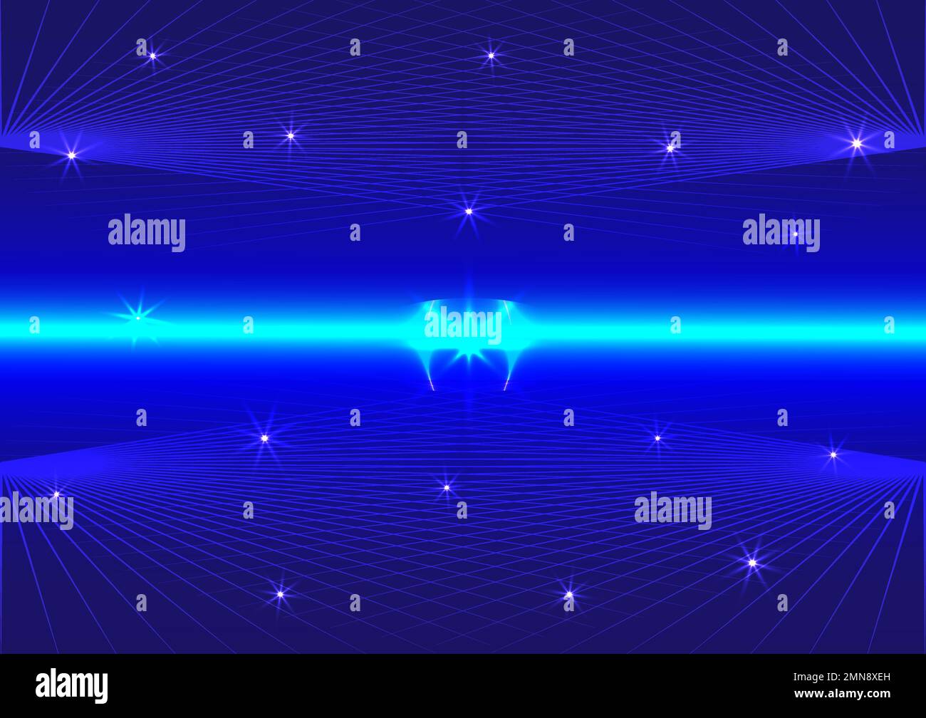 Abstrakte Hintergründe Blitzwellen Explosion Netzwerkkommunikation Laser Hintergrundbild Vektordarstellung Stock Vektor