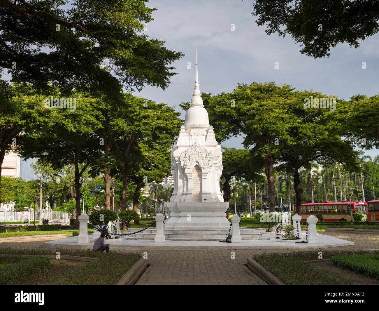 Bangkok, Thailand. 9. Dezember 2022. Volunteer Monument aus dem 1. Weltkrieg Stockfoto
