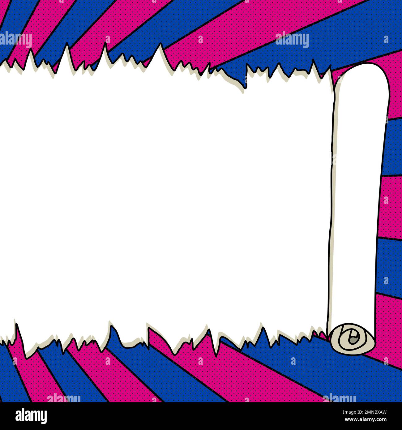 Rahmen Im Comicdesign. Schönes Bilderrahmen-Set Mit Boom Bubbles Für Design Collage, Lustige Niedliche Comic-Fotosammlung Für Kinder, Designzeichnung Stock Vektor