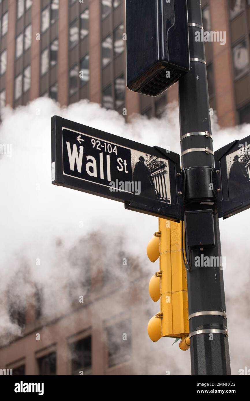 Wall Street, New York City, USA Stockfoto
