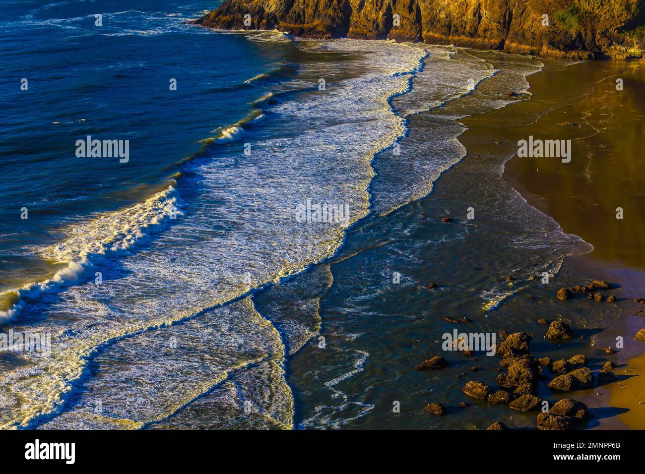 Hidden Beach, Oregon Stockfoto