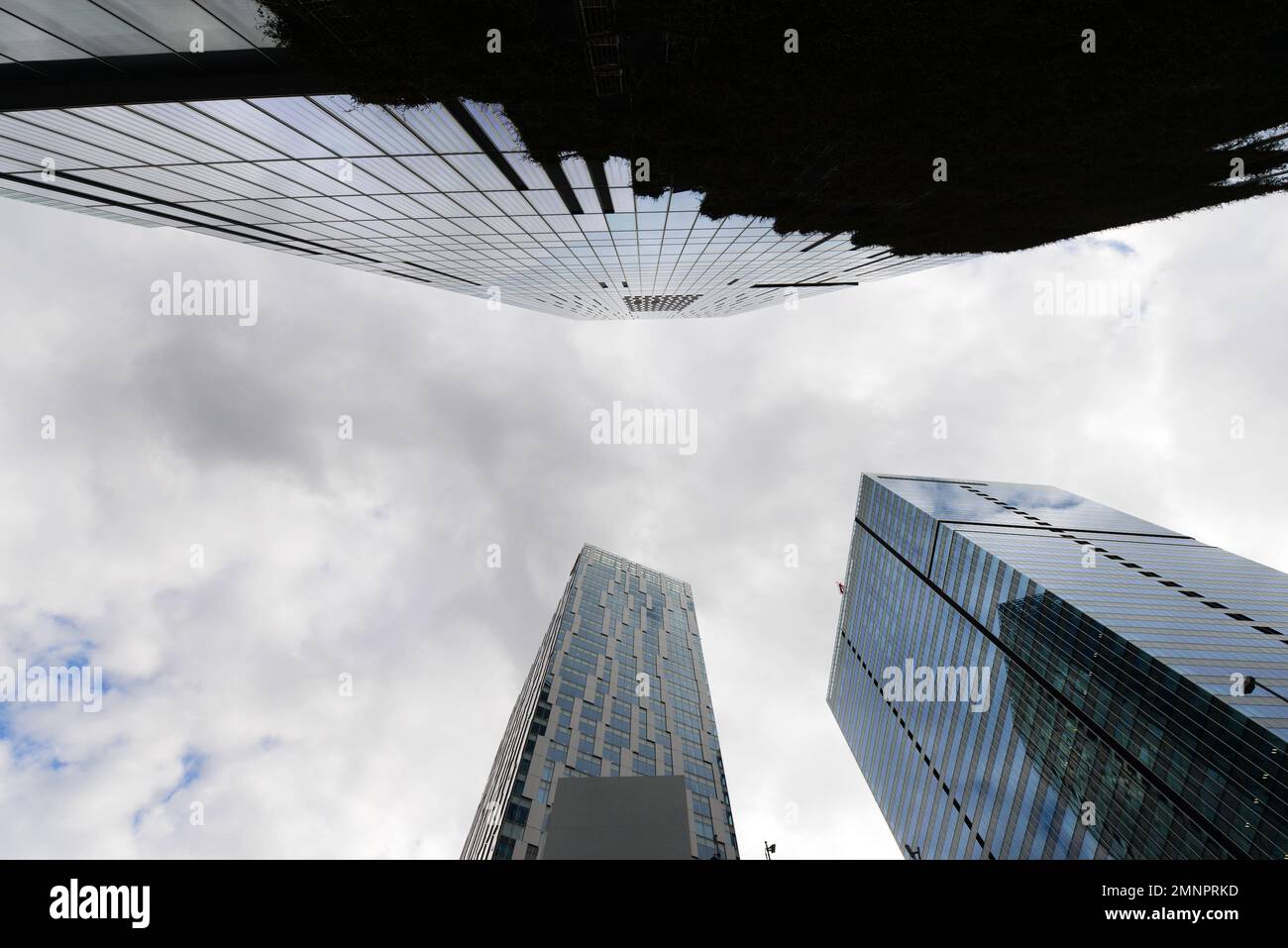 Shibuya Scramble Square Gebäude in Shibuya, Tokio, Japan. Stockfoto