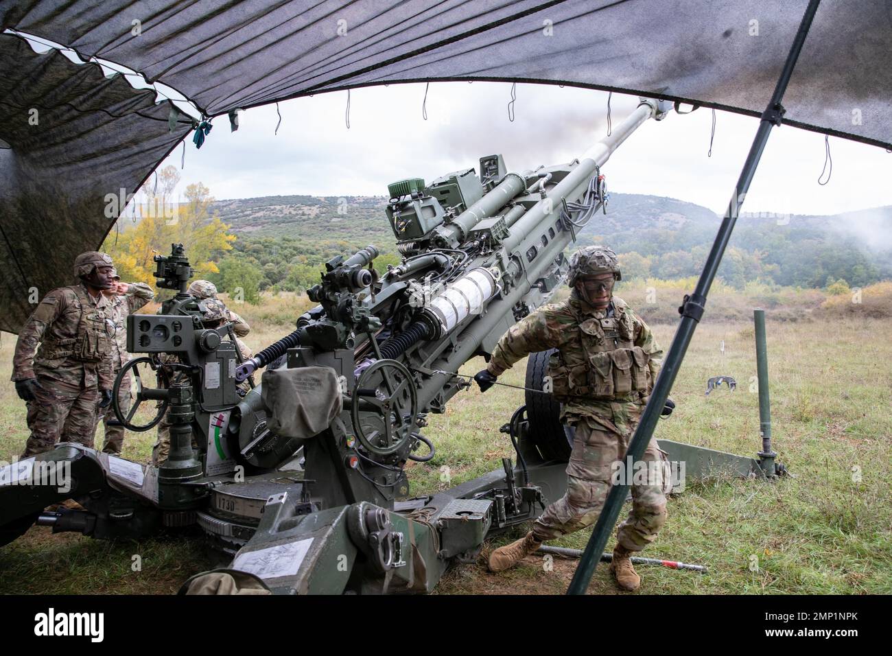 Fallschirmjäger der USArmee, die Chaos Battery, 4. Bataillon, 319