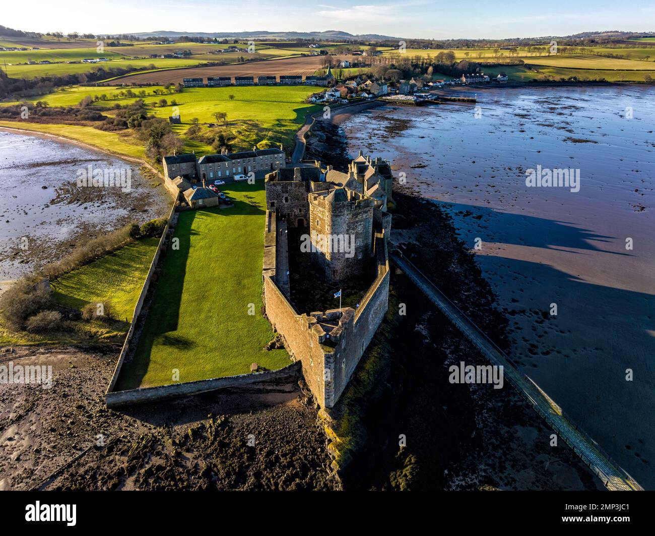 Blackness Castle, Blackness, Schottland, Großbritannien Stockfoto