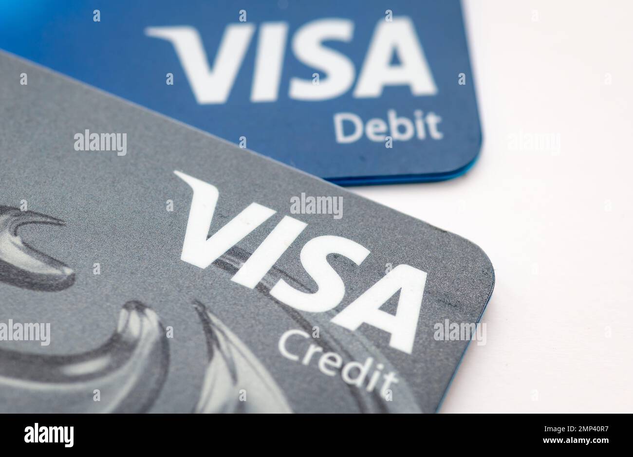 Visa business debitkarte Fotos und Bildmaterial in hoher Auflösung