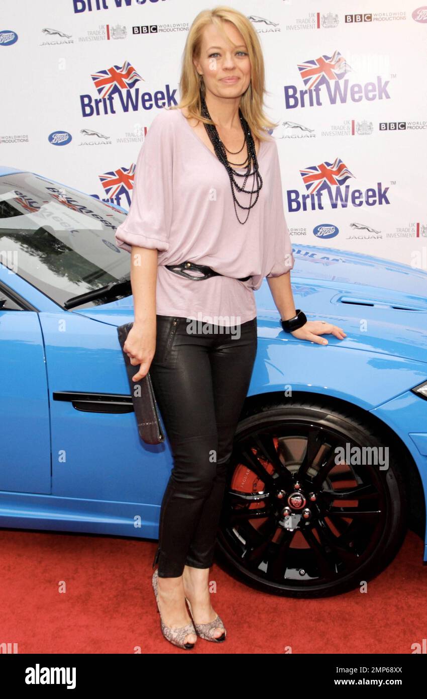 Schauspielerin Jeri Ryan kommt zur Britweek Launch Party 2012 in Los Angeles, Kalifornien. 24. April 2012 . Stockfoto