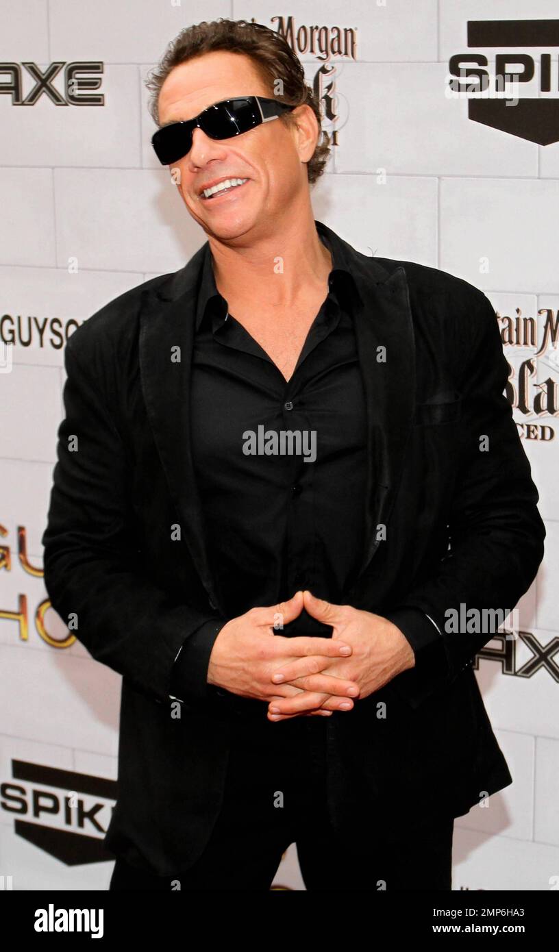 Schauspieler Jean-Claude Van Damme bei den Spike TV's 2012 „Guys Choice“ Awards in den Sony Studios in Los Angeles, Kalifornien. 2. Juni 2012 Stockfoto