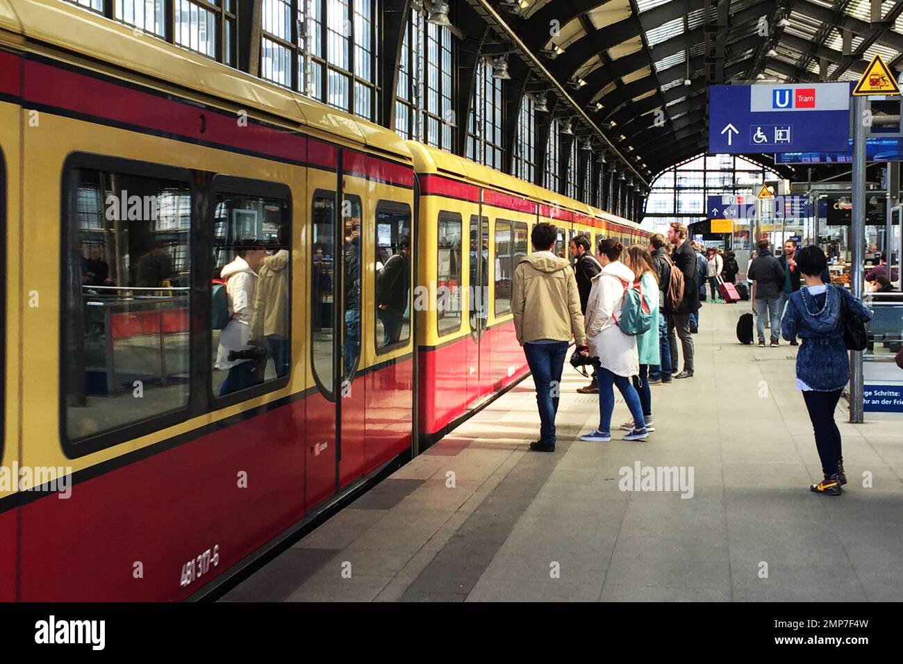 Berlin Hauptbahnhof Stockfoto