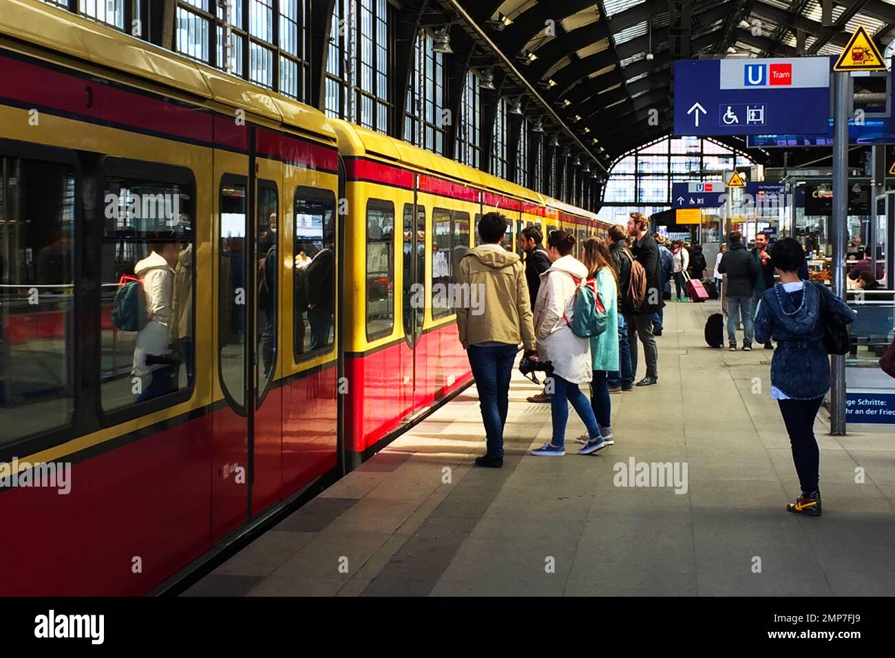 Berlin Hauptbahnhof Stockfoto