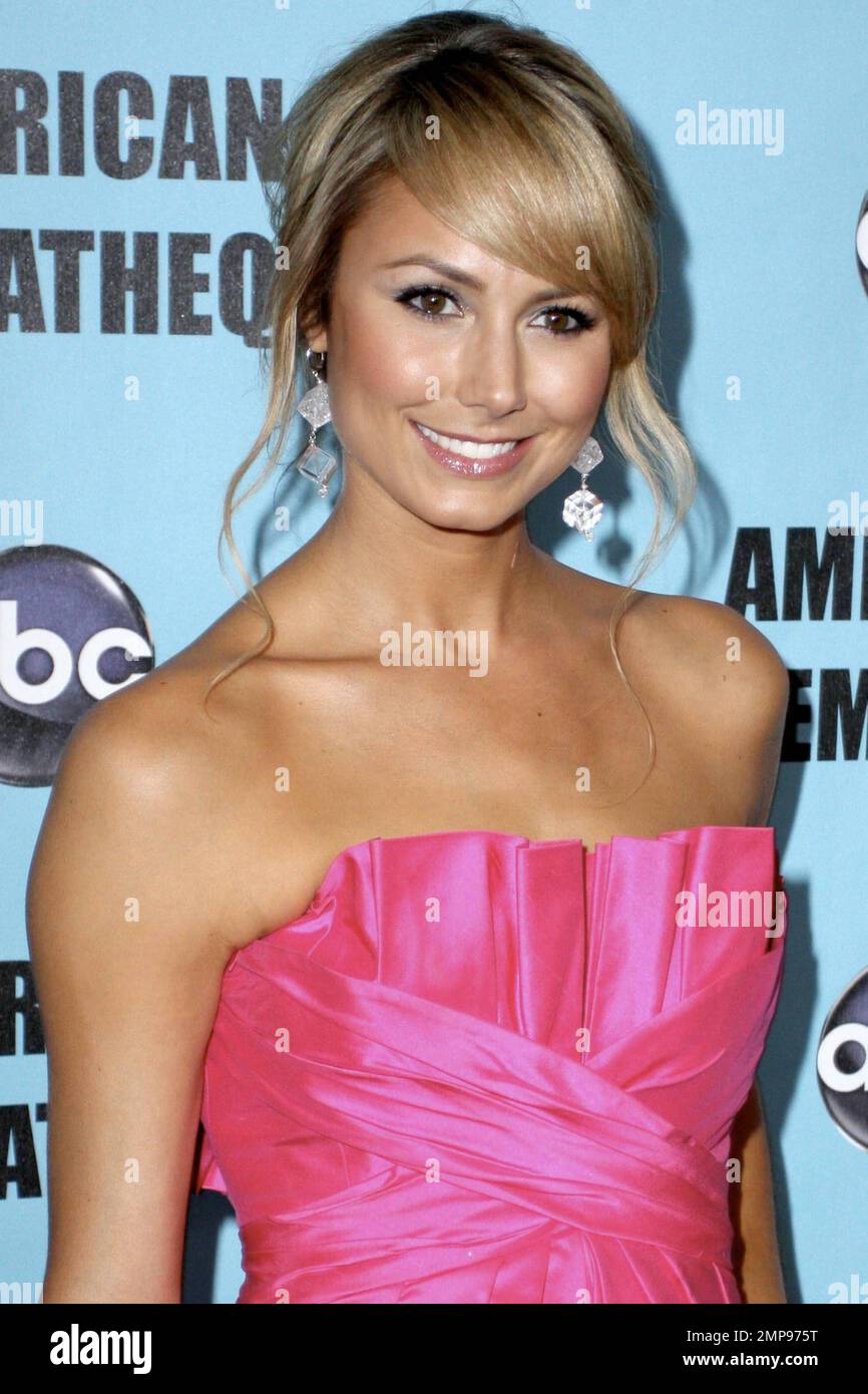 Stacy Kiebler bei den American Cinematheque Awards zu Ehren von Matt Damon in Los Angeles, Kalifornien. 3/27/10. L Stockfoto