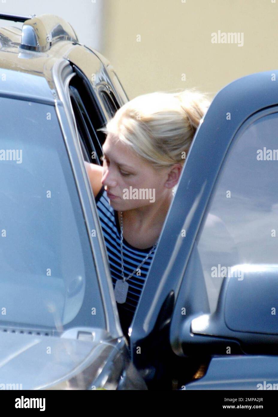 Exklusiv!! Anna Kournikova trainiert auf Miami Beach FL. Möglicherweise in Vorbereitung auf das anstehende Nasdaaq-Turnier 03/19/06 Alle Stockfoto