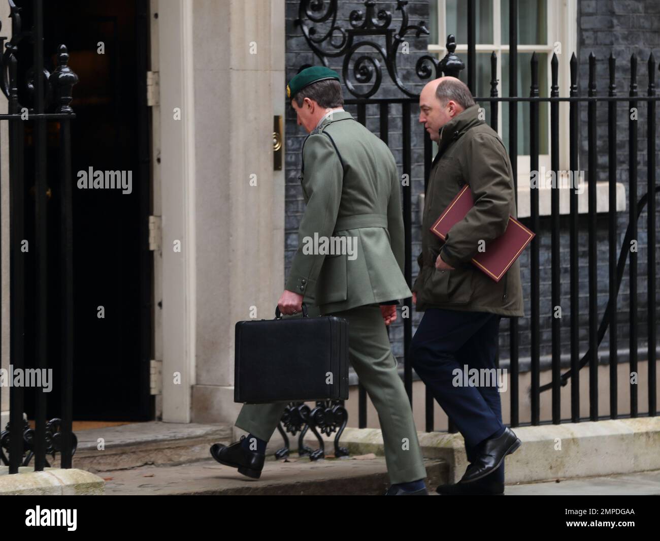 Downing Street, London, Großbritannien. 31. Januar 2023. Der Verteidigungsminister Ben Wallace kommt zur wöchentlichen Kabinettssitzung in Downing Street Nr. 10. Kredit: Uwe Deffner/Alamy Live News Stockfoto