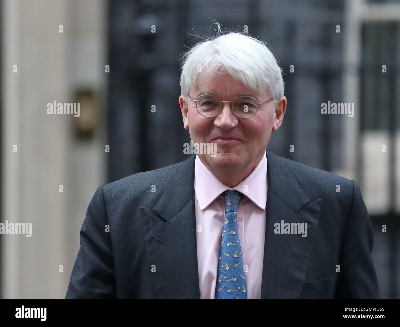 Downing Street, London, Großbritannien. 31. Januar 2023. Staatsminister (Minister für Entwicklung) im Ministerium für auswärtige Angelegenheiten, Commonwealth und Entwicklung Andrew Mitchell verlässt die Nr. 10 nach der wöchentlichen Kabinettssitzung in Downing Street Nr. 10. Kredit: Uwe Deffner/Alamy Live News Stockfoto