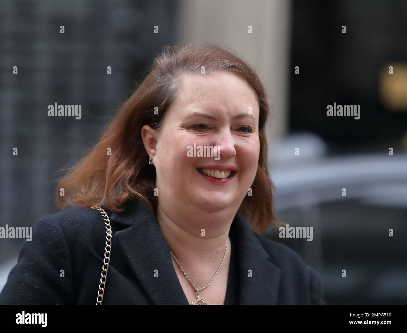 Downing Street, London, Großbritannien. 31. Januar 2023. Generalstaatsanwalt Victoria Prentis geht nach der wöchentlichen Kabinettssitzung in Downing Street Nr. 10. Kredit: Uwe Deffner/Alamy Live News Stockfoto