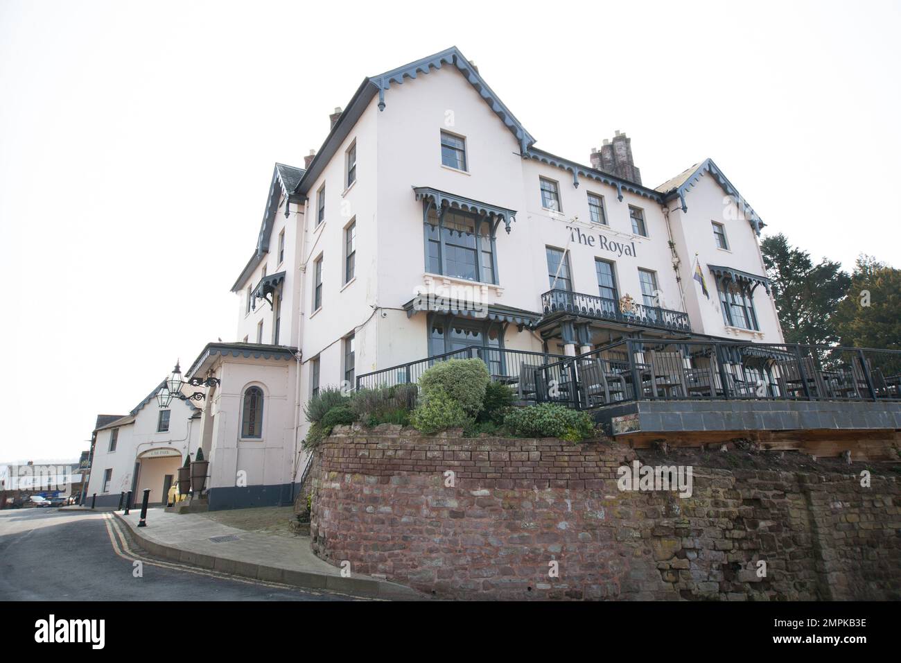 Blick auf Ross-on-Wye in Herefordshire im Vereinigten Königreich Stockfoto