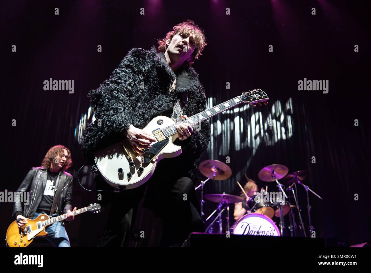 Justin & Dan Hawkins of the Darkness - OVO Hydro Glasgow am 30. Januar 2023 Stockfoto