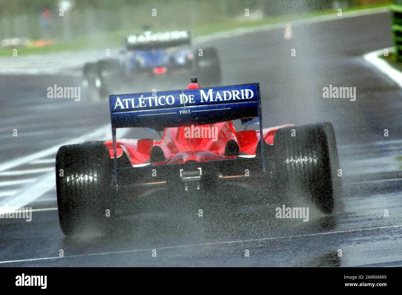 Die Fahrer nehmen an der Formel der europäischen Superliga auf dem Vallelunga Circuit in Rom, Italien, Teil.11/1/08. Stockfoto